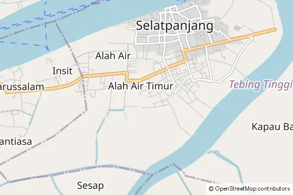 Karte Selat Panjang