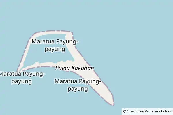 Karte Pulau Kakaban