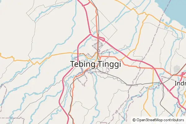 Karte Tebing Tinggi