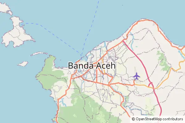 Karte Banda Aceh