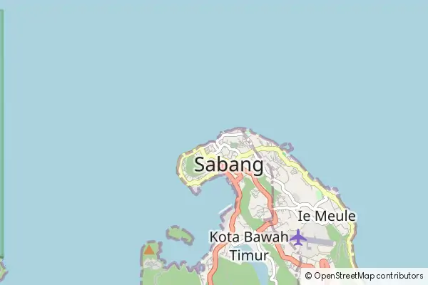 Karte Sabang