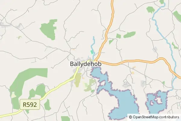 Karte Ballydehob