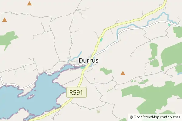 Karte Durrus