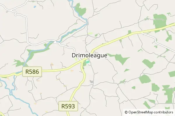 Karte Drimoleague