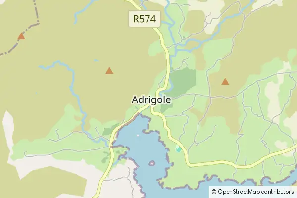 Karte Adrigole