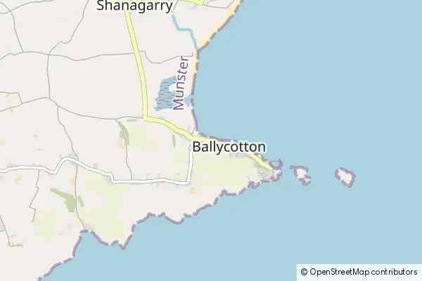 Karte Ballycotton