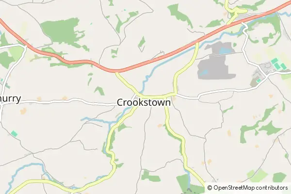 Karte Crookstown