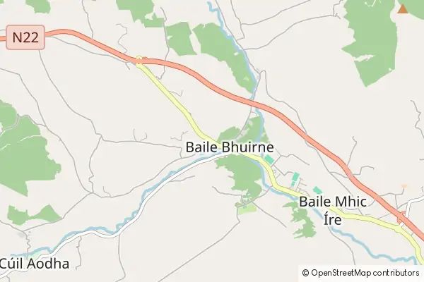 Karte Ballyvourney