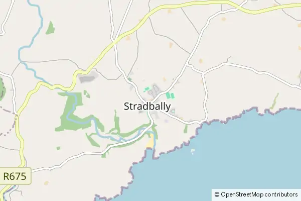 Karte Stradbally