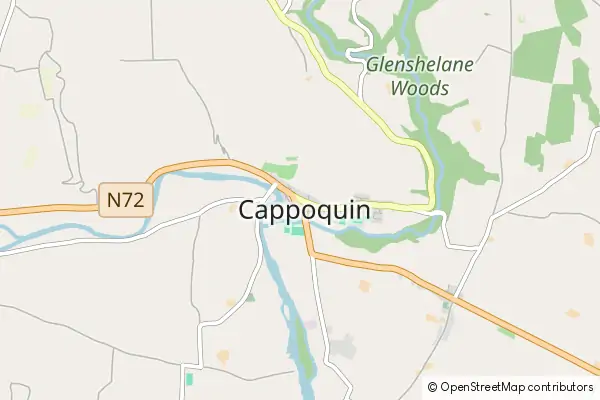 Karte Cappoquin