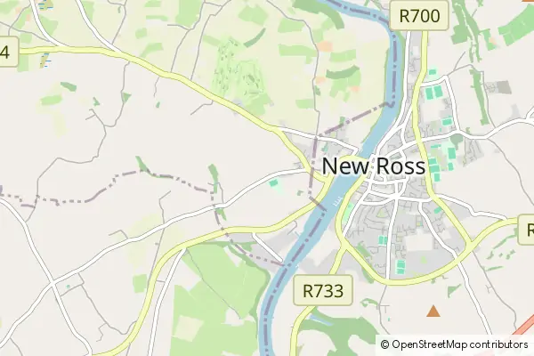 Karte New Ross