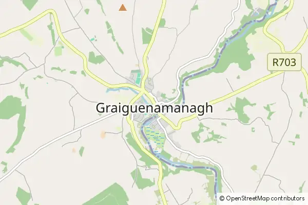 Karte Graiguenamanagh