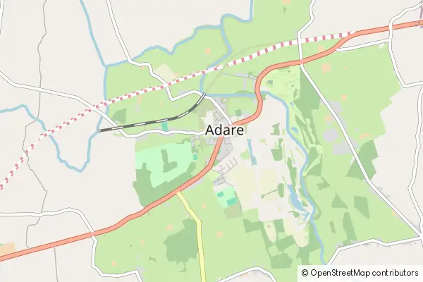 Karte Adare