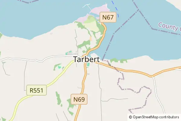 Karte Tarbert