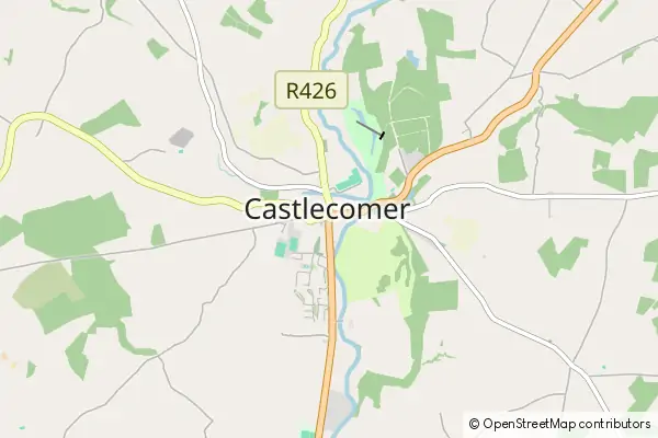 Karte Castlecomer