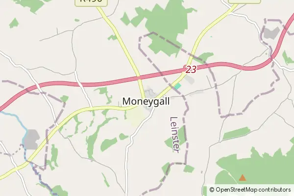 Karte Moneygall