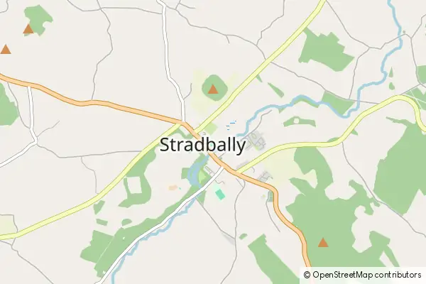 Karte Stradbally