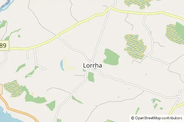 Karte Lorrha