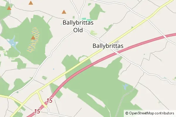 Karte Ballybrittas