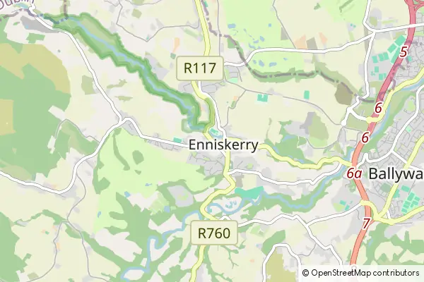 Karte Enniskerry