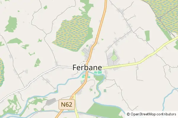 Karte Ferbane