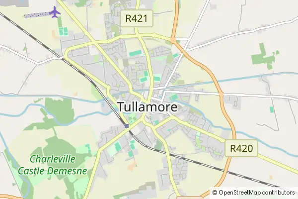 Karte Tullamore