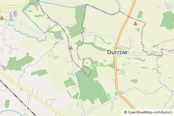 Karte Durrow