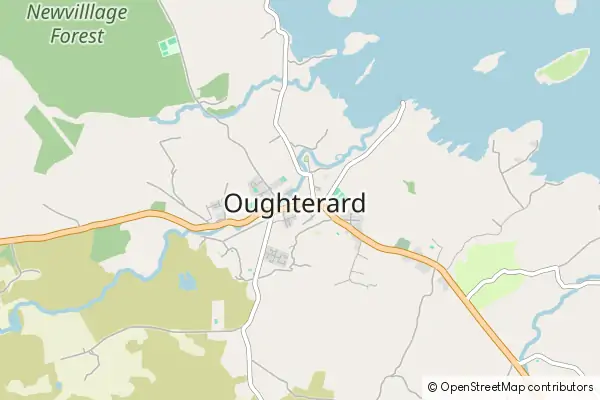 Karte Oughterard