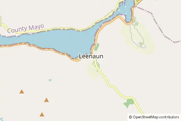 Karte Leenane
