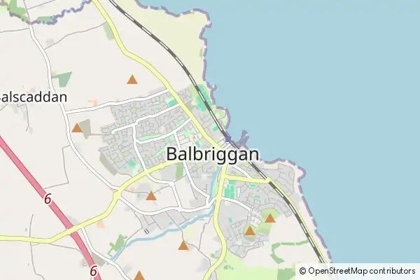 Karte Balbriggan