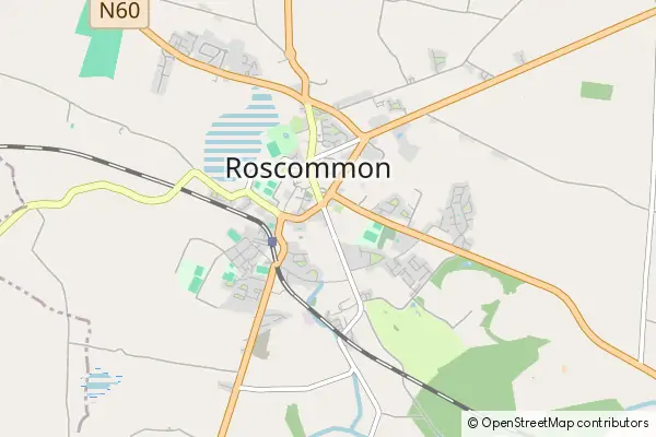 Karte Roscommon