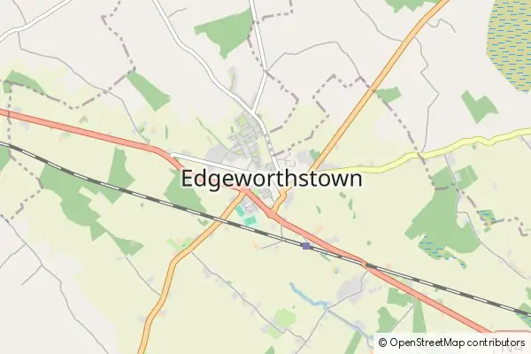 Karte Edgeworthstown