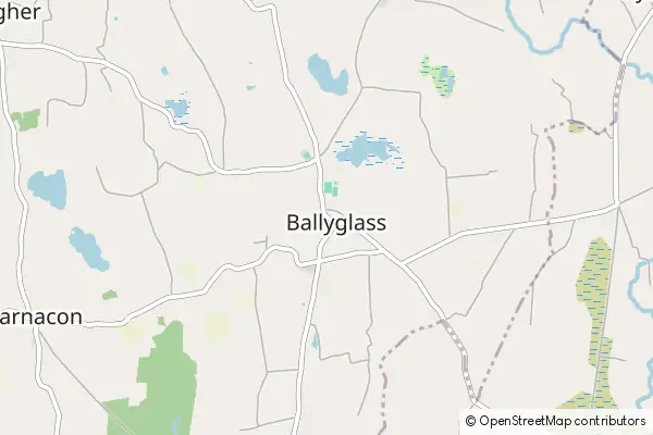 Karte Ballyglass