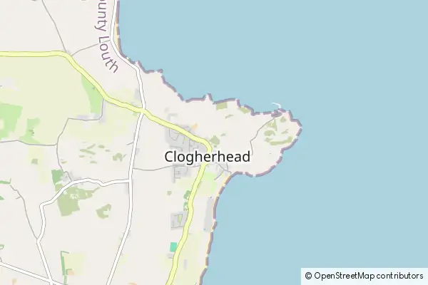 Karte Clogherhead