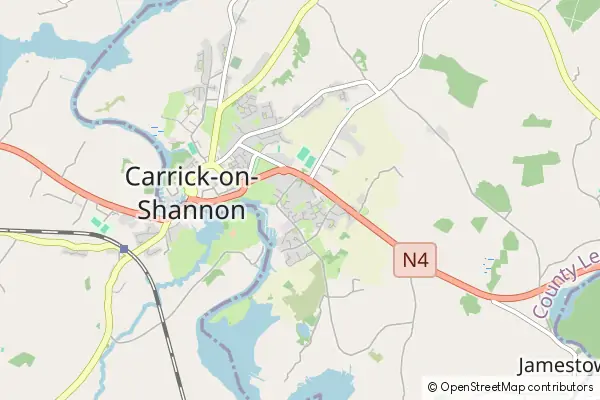 Karte Carrick-on-Shannon