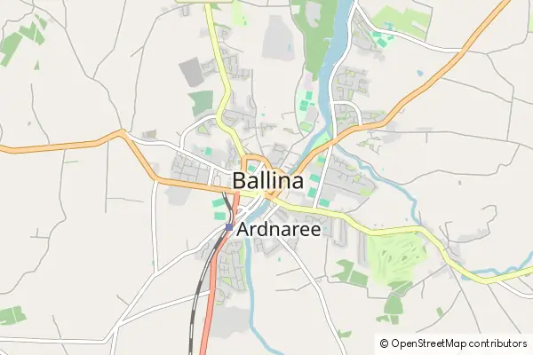 Karte Ballina