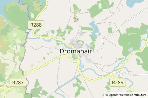 Karte Dromahair