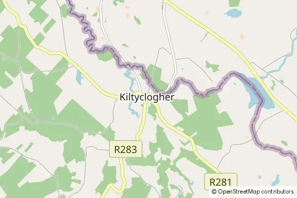 Karte Kiltyclogher