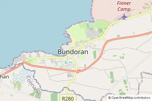 Karte Bundoran