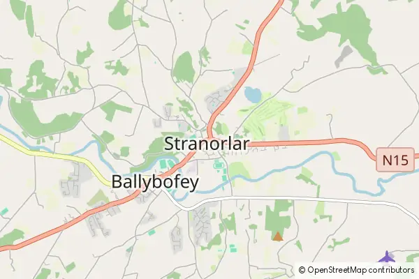 Karte Stranorlar