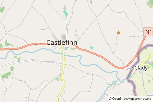 Karte Castlefinn