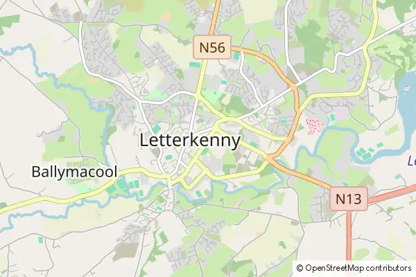 Karte Letterkenny