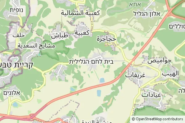 Karte Beit Lechem Haglilit