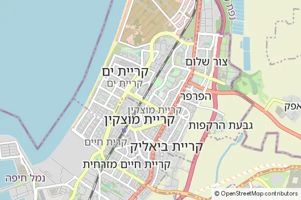 Karte Kiryat Motzkin