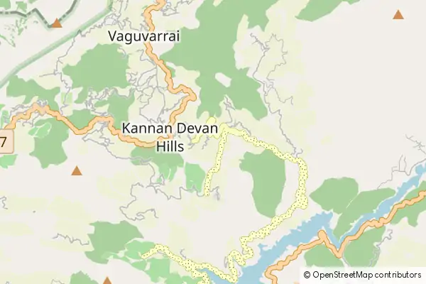 Karte Kannan Devan Hills