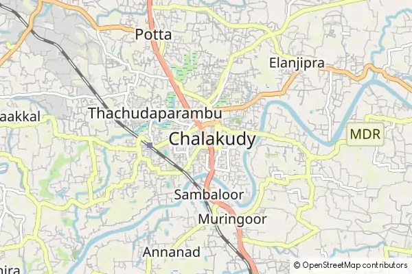 Karte Chalakudy