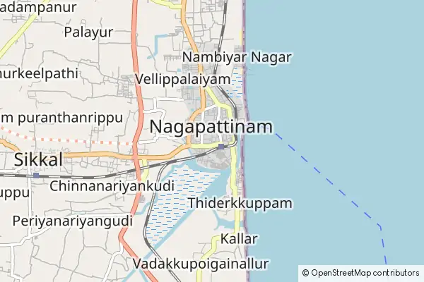 Karte Nagapattinam