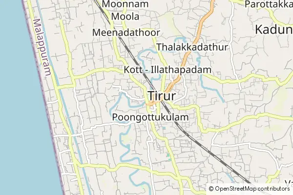 Karte Tirur