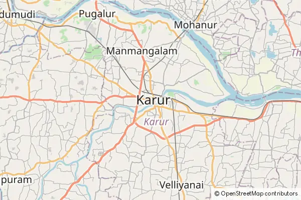 Karte Karur