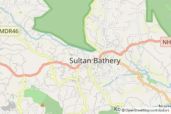 Karte Sultan Bathery